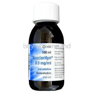 Neoclarityn, Desloratadine Oral Solution 0.5mgml 100ml bottle
