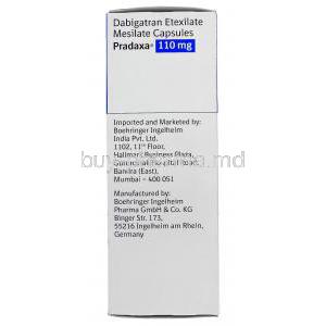 Pradaxa, Dabigatran Etexilate Mesilate 110mg Boehringer Ingelheim