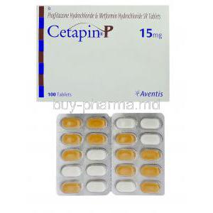 Cetapin P, Generic ACTOplus MET, Pioglitazone and Metformin 15 mg
