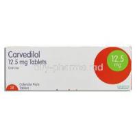 Carvedilol 12.5 mg Teva