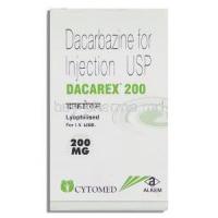 Dacarex , Generic DTIC-Dome,  Dacarbazine 200 mg Injection