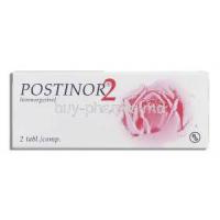 Postinor 2, Levonorgestrel 0.75 mg