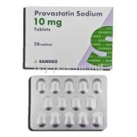 Generic Pravachol, Pravastatin 10 mg