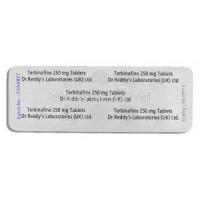 Terbinafine 250 mg packaging
