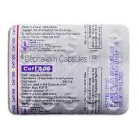 Ceff, Generic  Keflex, Cephalexin 500 mg packaging