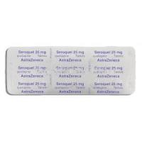 Seroquel 25 mg packaging