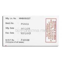 Penicitin Penicillamine 250 mg  manufacturering information
