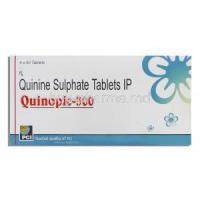 Quinopic, Quinine  300 mg box