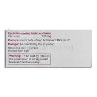 Etozox, Generic Arcoxia, Etoricoxib 120 mg composition