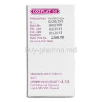 Oxaliplatin Injection 10ml, Generic Eloxatin, Oxaliplatin 50 mg, Sun Pharmaceutical manufacturer