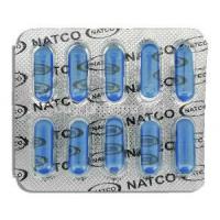 Natcocillin 250, Ampicilin Capsules, blister pack