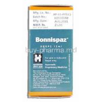 Bonnispaz Relieves Colic Drops Manufacturer
