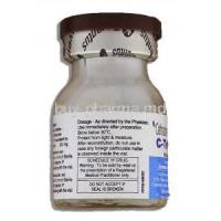 Generic Rocephin, Ceftriaxone Sodium 250mg, Injection, vial description