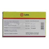 Biostat, Generic Lipitor, Atorvastatin 80 mg box description Sava Medica manufacturer