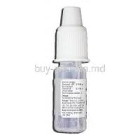 Xaprost, Generic Travatan, Tavoprost Ophthalmic Solution, 0.004% x 2.5 ml, Eye drop bottle description