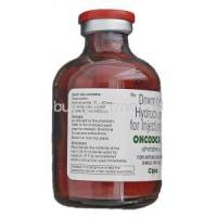 Oncodox-50, Generic Doxil, Generic Rubex, Doxorubicin Hydrochloride, 50 mg, Injection, vial description