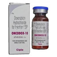 Oncodox-10, Generic Doxil, Generic Rubex, Doxorubicin Hydrochloride, 10 mg, Injection