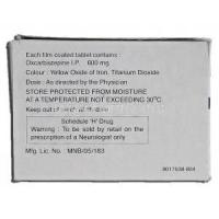 Oleptal-600, Generic Trileptal, Oxcarbazepine, 600 mg, Box description