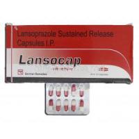 Lansocap, Generic Prevacid, Lansoprazole Sustained Release, 30 mg, Capsule
