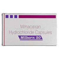Milborn 50, Generic Savella, Milnacipran Hydrochloride, 50mg, Box