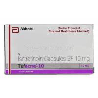 Tufacne-10, Generic Accutane, Isotretinoin, 10 mg, Box