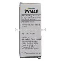 Zymar, Gatifloxacin, 0.3%, 5ml, Eye Drops, Allergan India manufacturer