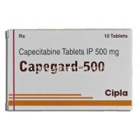 Capegard 500, Capecitabine 500mg Box