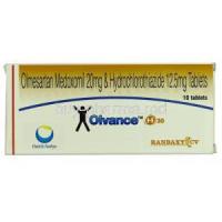 Olvance-H, Generic BENICAR HCT and OLMETEC PLUS, Olmesertan and HCTZ, 20 mg and 12.5mg, Box
