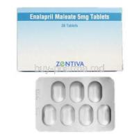 Enam, Generic Vasotec,  Enalapril Maleate  10 Mg Tablets (Dr Reddy's)