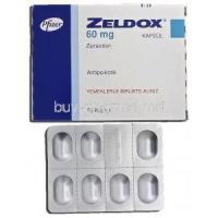 Zeldox, Ziprasidone, 60 mg, Capsule