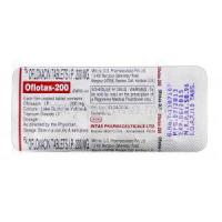 Oflotas-200, Generic Floxin, Ofloxacin, 200 mg, Strip Description