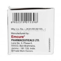 Sustinex-30, Generic Priligy, Dapoxetine HCL, 30 mg, Box Manufacturer