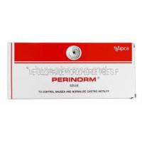 Perinorm, Generic Reglan, Metoclopramide HCL, 10 mg, Box