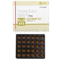 Eltibio, Generic Synthroid, Thyroxine Sodium 150mcg  blister pack information