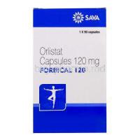 Forbical, Generic Xenical, Orlistat 120mg box