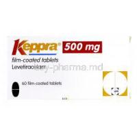 Keppra, Levetiracetam 500mg  UCB maunfacturer