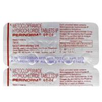 Perinorm, Generic Reglan, Metoclopramide HCL 10 mg blister pack information