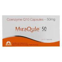 Miraqule, Coenzyme Q10 50mg box