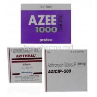 Generic Zithromax, Azithromycin 250 mg and 500 mg tablet