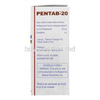 Pentab 20, Generic Protonix, Pantoprazole 20 mg storage condition