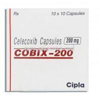 Cobix-200, Generic Celebrex, Celecoxib 200mg Box