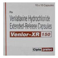 Generic Effexor XR, Venlafaxine 150 mg box