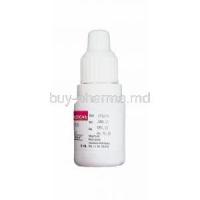 F M L, Fluorometholone Ophthalmic Suspension 1mg per ml (5ml) bottle batch