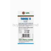 Tiodora 18, Generic Spiriva, Tiotropium Bromide 18mcg PUFFCAPS box batch