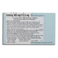 Cotareg, Valsartan 160 mg/ Hydrochlorothiazide 12.5 mg