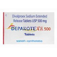 Depakote XR 500, Divalproex Sodium Extended Release 500mg Box