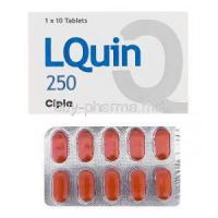 LQuin 250, Generic Levaquin, Levofloxacin 250mg