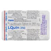 LQuin 250, Generic Levaquin, Levofloxacin 250mg Blister Pack Information