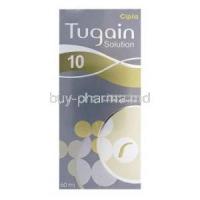 Tugain Solution 10, Generic Rogaine, Minoxidil Topical Solution 10% 60ml Box