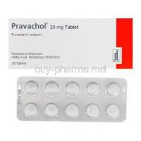 Pravachol, Pravastatin Sodium 20mg